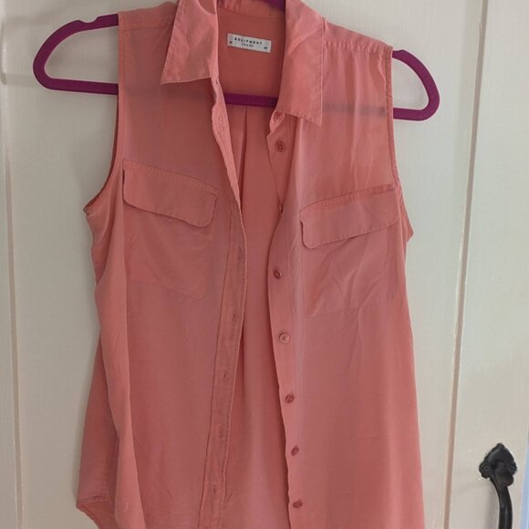 Equipment Tops - Equipment Silk Signature Sleeveless XS